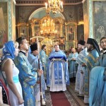 В день празднования в честь Смоленской иконы Божией Матери митрополит Меркурий совершил Божественную литургию в Одигитриевском храме г. Аксай