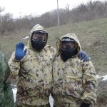 Активисты молодежного движения Одигитриевского прихода Аксая организовали занятие военно-патриотического кружка