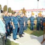 В Донском спасательном центре совершен молебен перед иконой Божией Матери "Неопалимая Купина"